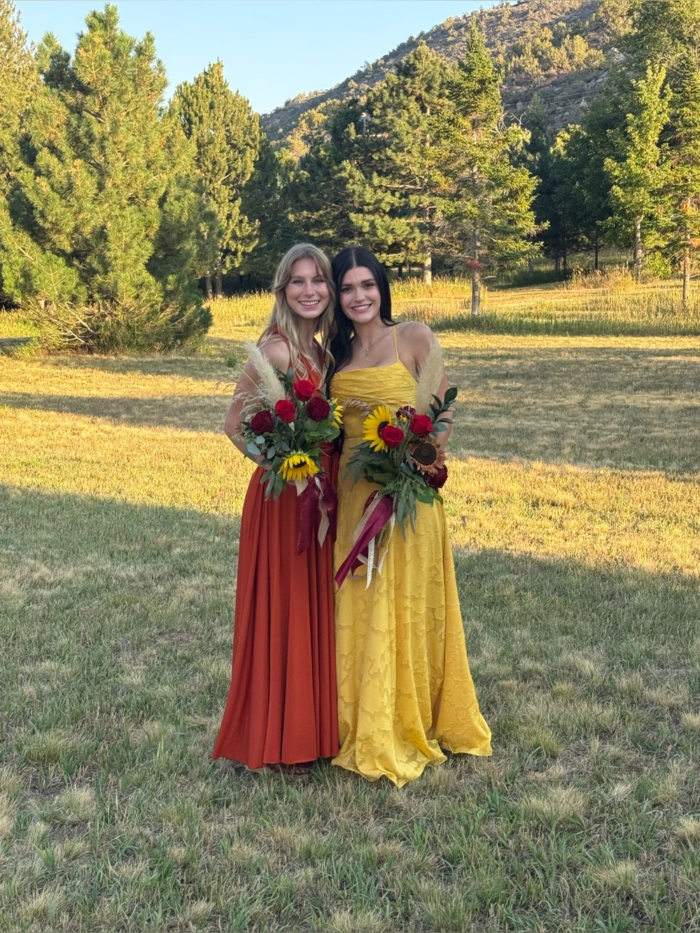 Yellow Bridesmaid Wedding Guest Dress